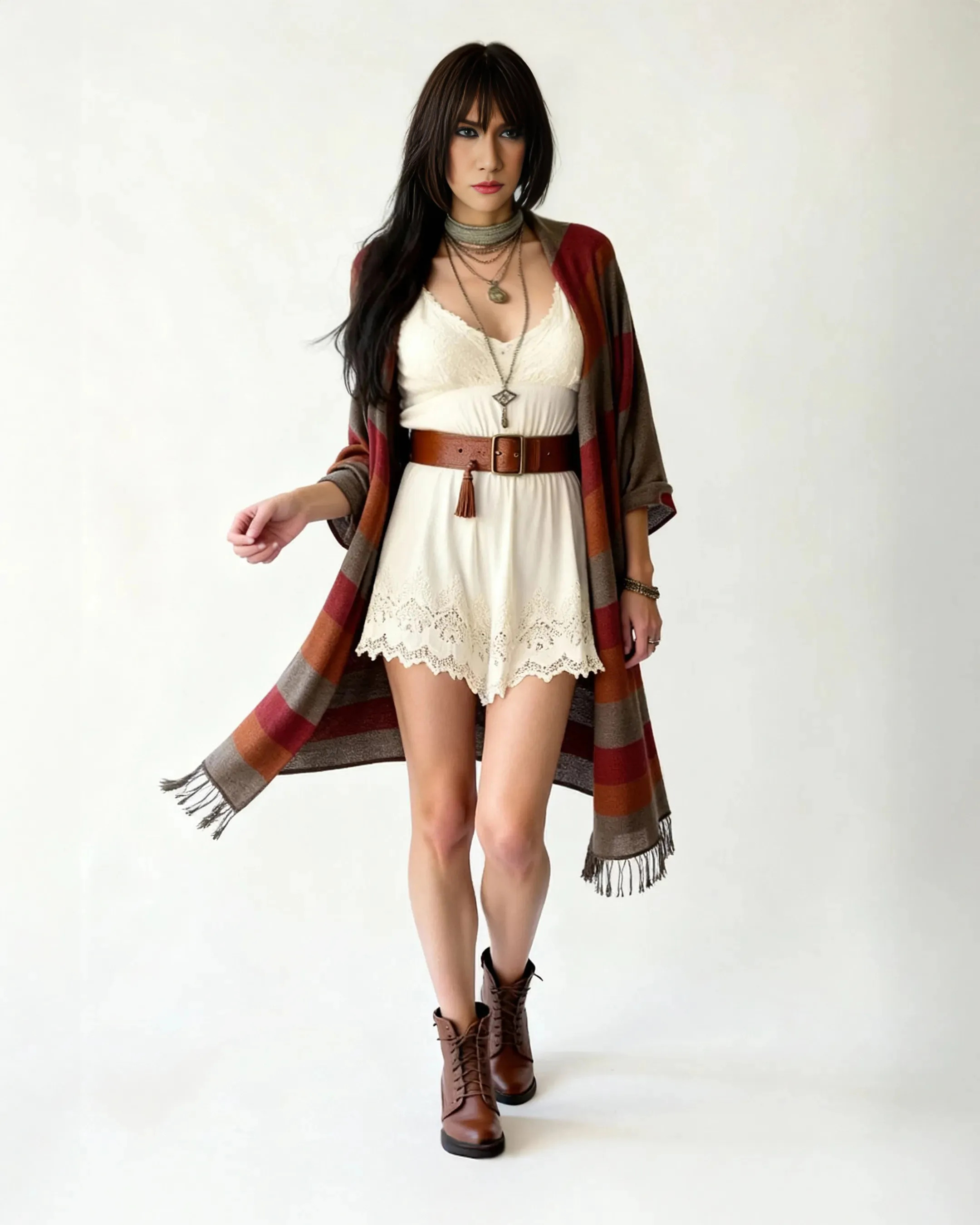 Bohemian Chic Fashion Styling